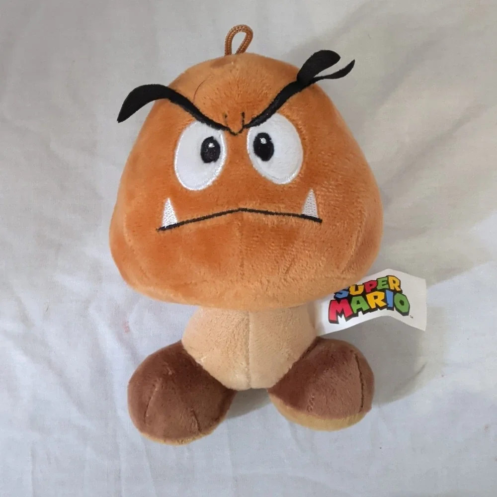 Super Mario Plush Lot of 6: Mario Luigi Yoshi Toad Goomba Shy Guy, Small
